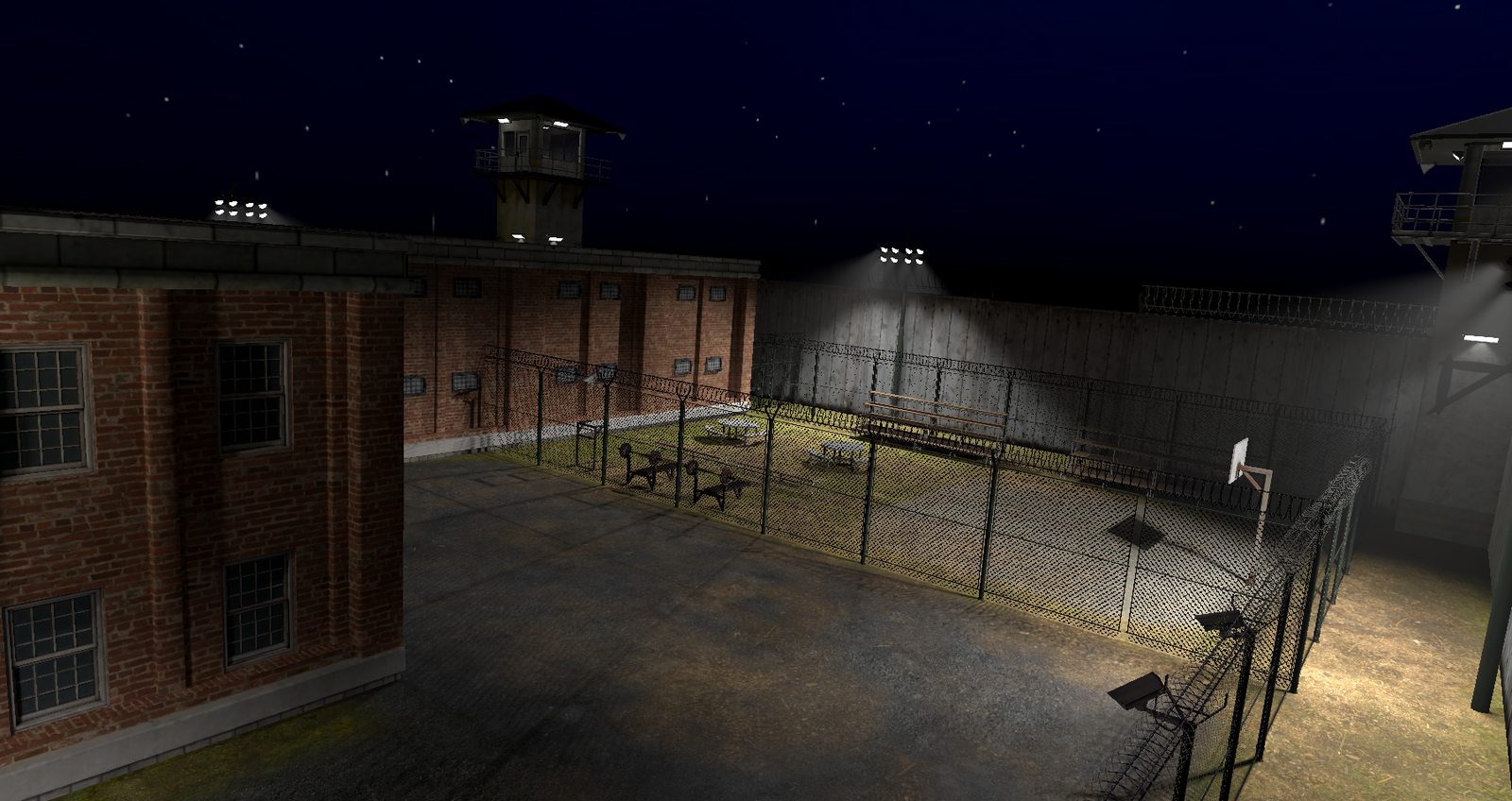 Prison: Gefängnishof
